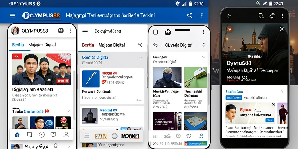 Tampilan antarmuka OLYMPUS88 yang modern dan fungsional.
